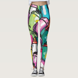 Leggings Art graffiti