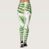 Leggings Art Imaginaire tropical (Dos)