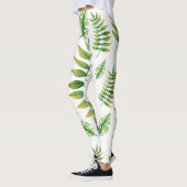 Leggings Art Imaginaire tropical (Gauche)
