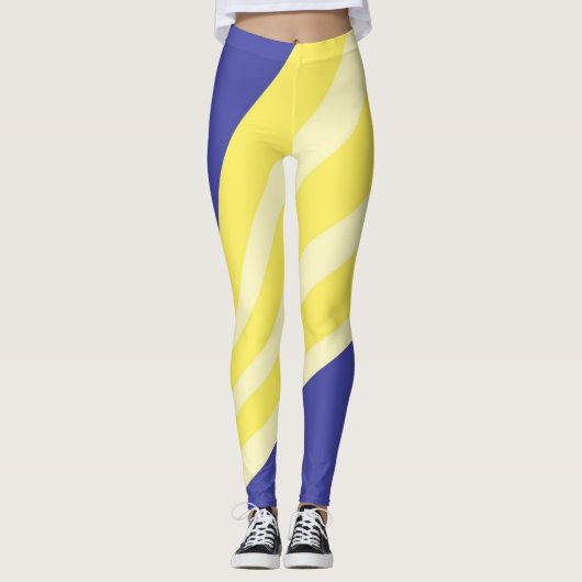 Leggings Art moderne abstrait (Devant)