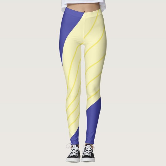 Leggings Art moderne abstrait (Devant)