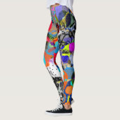 Leggings art moderne Abstrait adorable (Gauche)