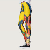 Leggings Art moderne Abstrait féminin Sayen Trees (Gauche)