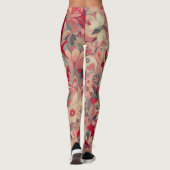 Leggings Art moderne de la jungle (Dos)