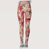 Leggings Art moderne de la jungle (Devant)