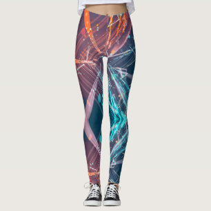 Leggings Art moderne numérique Abstrait