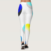 Leggings Art moderne numérique Abstrait (Dos)