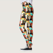 Leggings Art moderne Thanksgiving (Gauche)