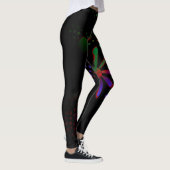 Leggings Art motif abstrait (Droite)