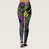 Leggings Art mur (Dos)