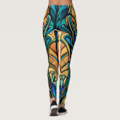 Leggings Art nouveau (Dos)