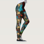 Leggings Art nouveau Abstrait (Droite)
