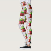 Leggings Art numérique Apple (Gauche)