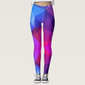 Leggings art numérique d'art fractal Abstrait (Devant)