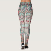 Leggings Art numérique d'inspiration Art nouveau et Perse (Dos)