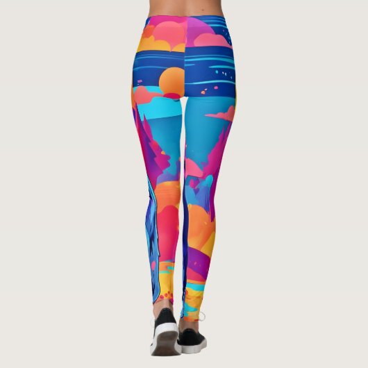 Leggings Art Ours Vibrant (Dos)