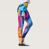 Leggings Art Ours Vibrant (Droite)