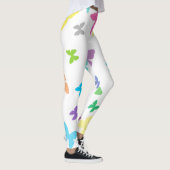 Leggings Art papillon coloré (Droite)