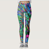 Leggings Art pop (Devant)