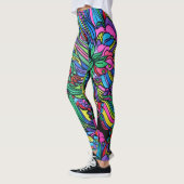 Leggings Art pop (Gauche)