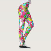 Leggings Art pop coloré (Droite)