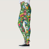 Leggings Art pop coloré (Gauche)