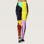 Leggings Art pop moderne (Dos)