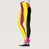 Leggings Art Pop strié (Gauche)