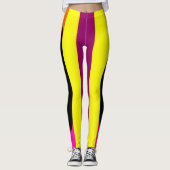 Leggings Art Pop strié (Devant)
