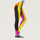 Leggings Art Pop strié (Droite)