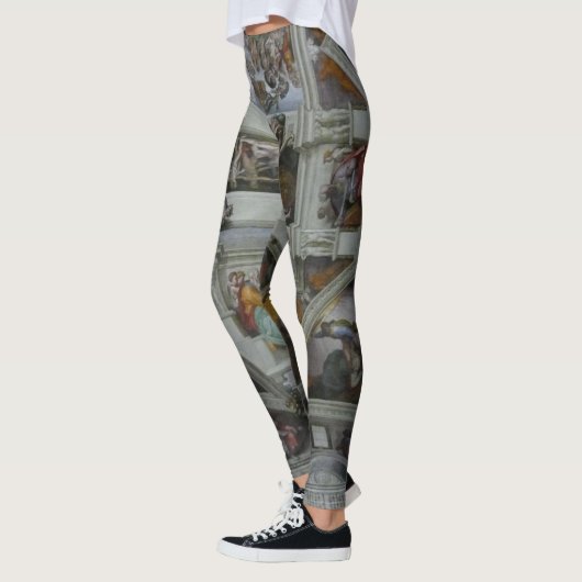 Leggings Art portable !  Plafond de chapelle de Sistine (Gauche)
