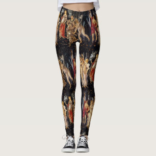 Leggings Art Renaissance - Primavera de Botticelli