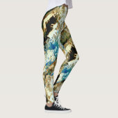 Leggings Art rupestre abstrait du sud-ouest (Droite)