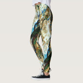 Leggings Art rupestre abstrait du sud-ouest (Gauche)