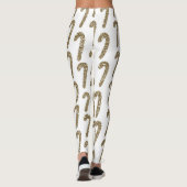 Leggings Art simple de calque de Noël (Dos)