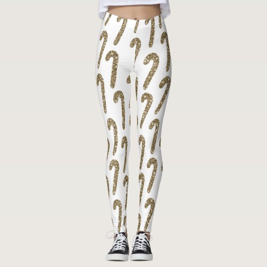 Leggings Art simple de calque de Noël (Devant)