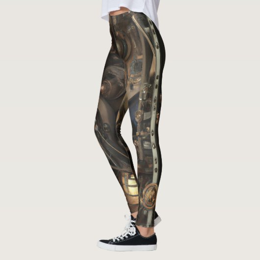 Leggings Art Steampunk (Gauche)