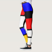Leggings Art Style Mondrian (Gauche)