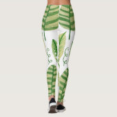 Leggings Art tropical coloré (Dos)