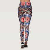 Leggings Art Vintage brillant (Dos)