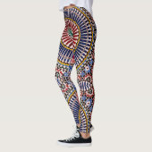 Leggings Art Vintage brillant (Gauche)