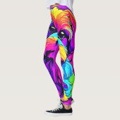 Leggings Artefacts Rainbow Puppy (Gauche)