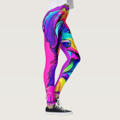 Leggings Artefacts Rainbow Puppy (Droite)