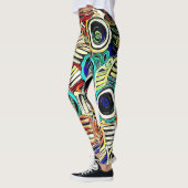 Leggings Artiste aborigène australien de Soaking (Gauche)
