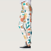 Leggings Arts Jardins tropicaux (Gauche)