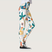 Leggings Arts Jardins tropicaux (Droite)