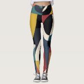 Leggings Artsy Abstrait (Devant)