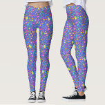 Leggings Artsy Colorée Etoiles Aquarelle Motif violet<br><div class="desc">Les leggings d'art à la mode sont dotés d'un motif artistique avec des étoiles colorées à l'aquarelle sur un arrière - plan violet. Cool pour les fêtes,  pour le sport,  la course,  le jogging,  le yoga ou juste pour l'usage quotidien. Commandez les vôtres dès aujourd'hui !</div>