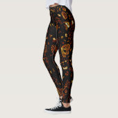 Leggings Artsy Gold Black (Gauche)