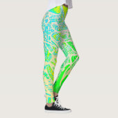 Leggings Artsy Green Jaune (Droite)